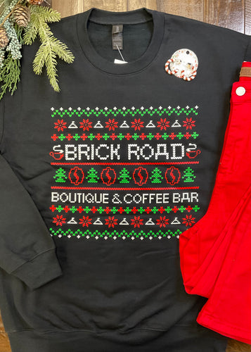 Brick Road Christmas Sweatshirt