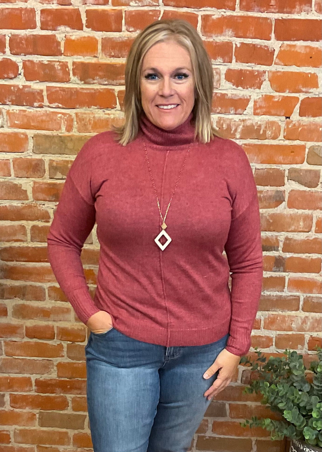 Soft Turtle Neck Sweater (Multiple Colors)